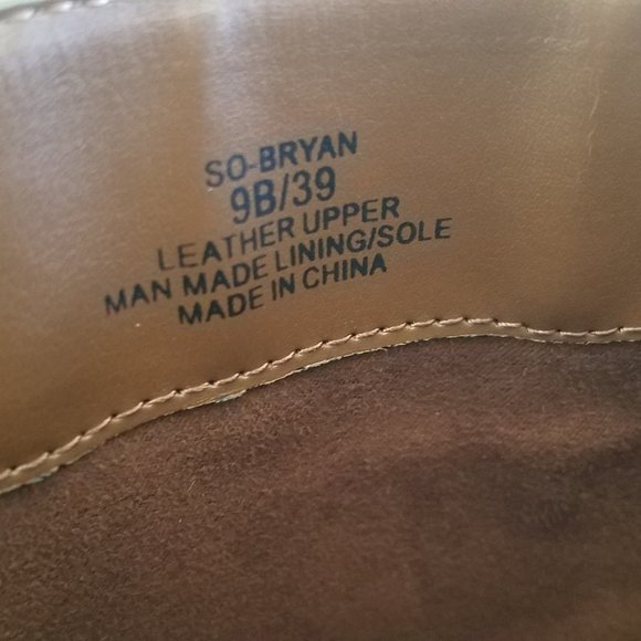 SIZE 9 Sole Society Quilted Brown Leather Boots EUC, "Bryan" - Picture 8 of 13